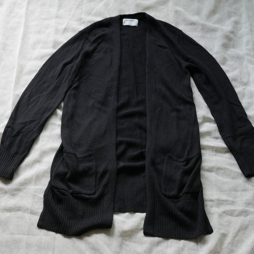 Old Navy Black Cardigan Sweater